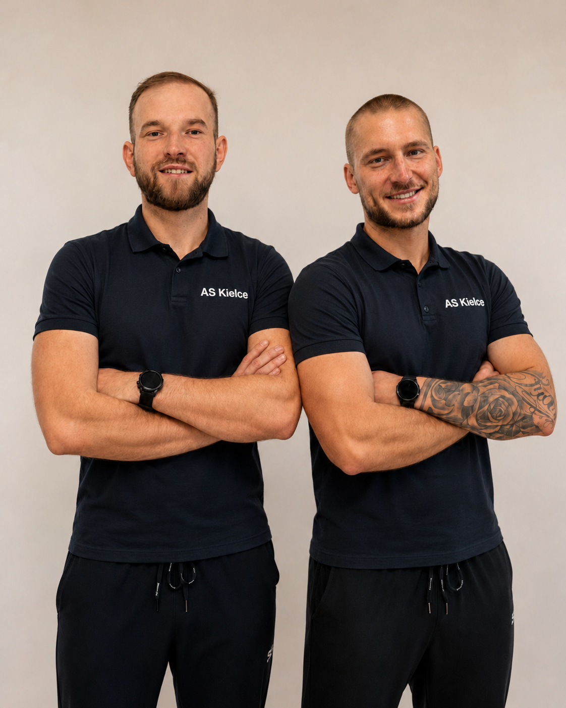 Michał Kroć i Norbert Kamont — zespół Aktywny Senior Kielce
